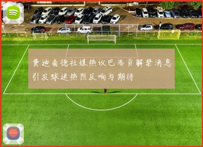 费迪南德社媒热议巴洛贡解禁消息引发球迷热烈反响与期待