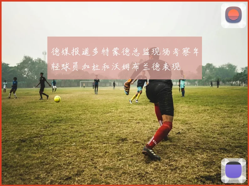 德媒报道多特蒙德总监现场考察年轻球员加杜和沃姆布兰德表现